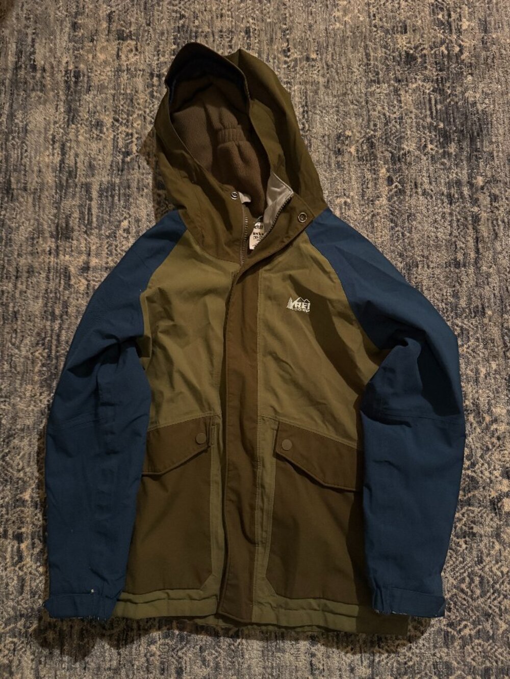 Size 10-12 Boys REI Winter Coat